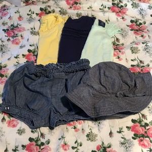 5 piece 12-18 months girls summer bundle☀️